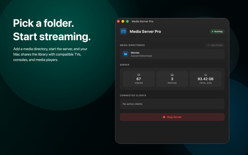 Media Server Pro screenshot