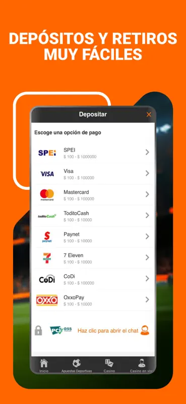 Betsson.mx: Deportes y Casino screenshot 7 of 7