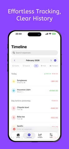 Flow - AI Expense Tracker Screenshot 2 of 5