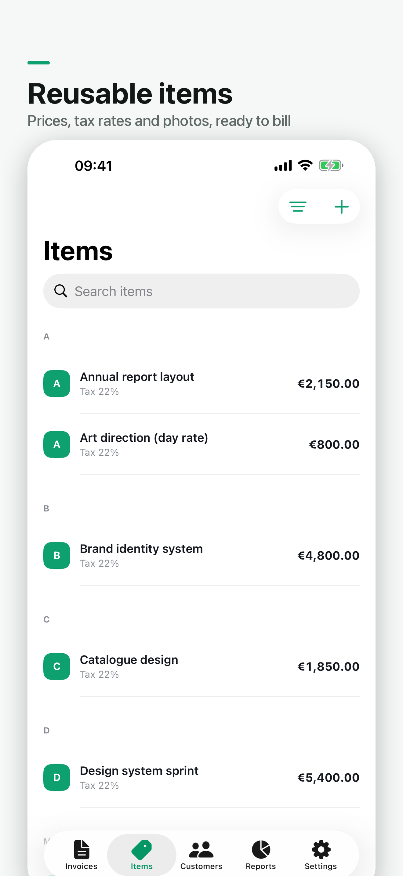 Invoices & Estimates screenshot 5