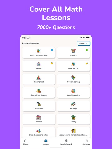 Gonit - Practice Math Olympiad iPad screenshot