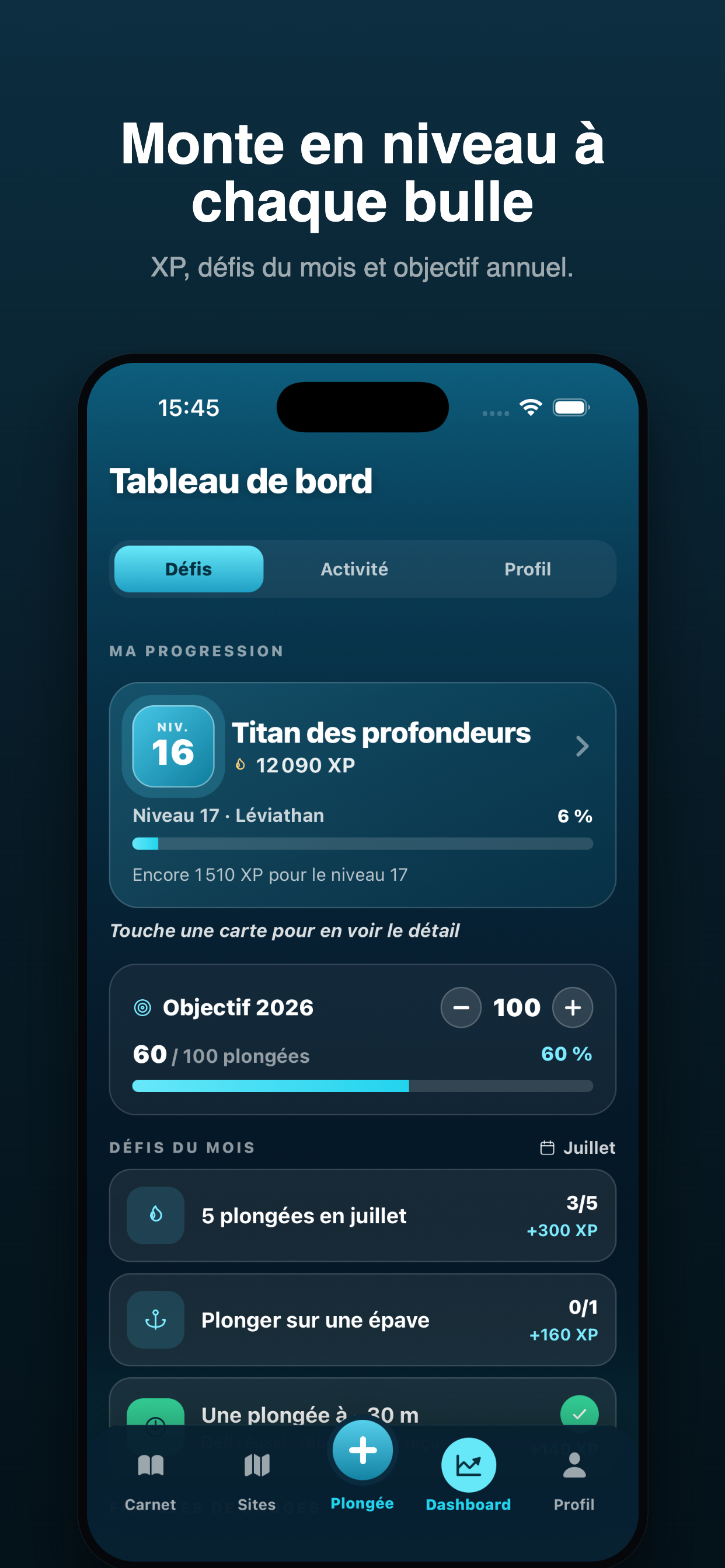 Carnet Sub : Plongée et Apnée screenshot 5