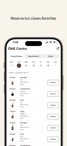 OME Centro screenshot