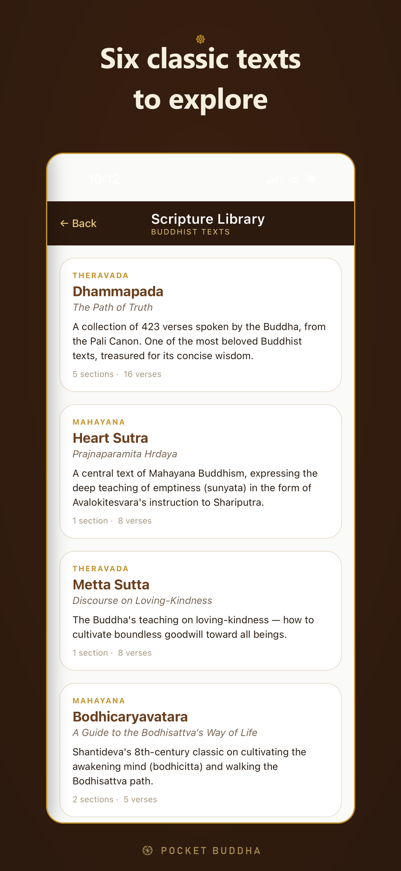 Pocket Buddha - AI Mindfulness