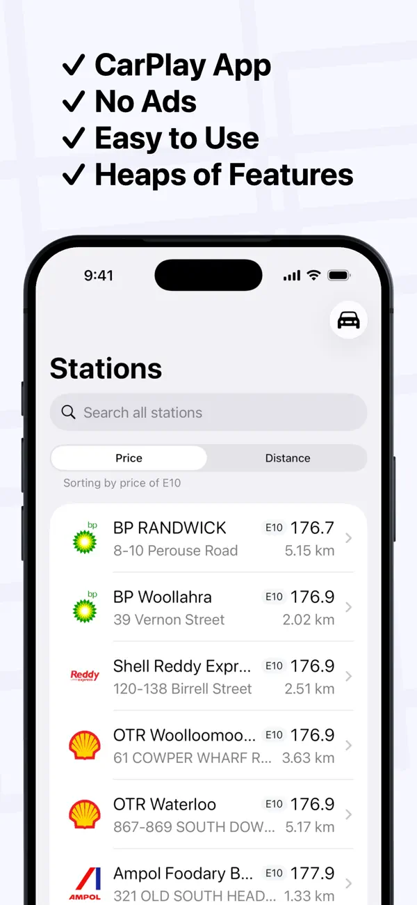 Screenshot #2 pour Petty: Fuel Prices & Map