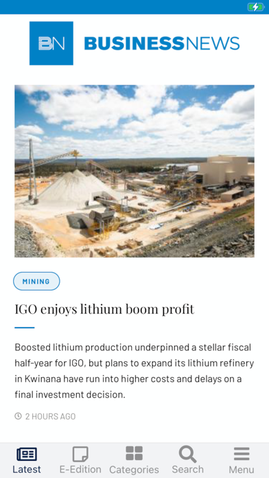 Business News - WA Screenshot