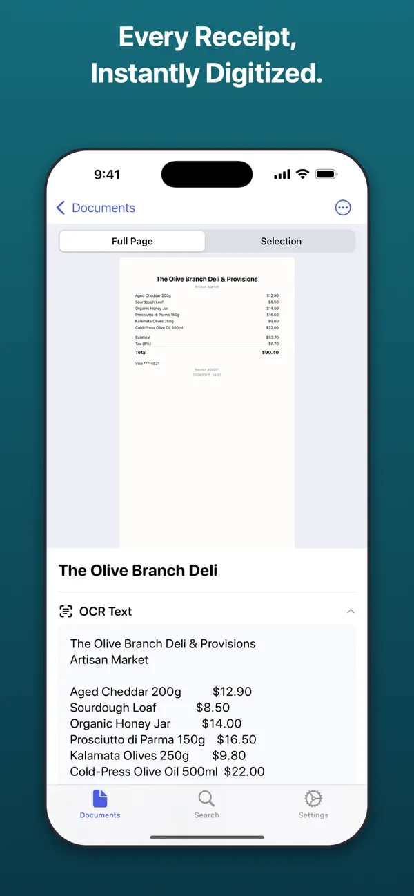 Screenshot #2 pour Pocketext Scan