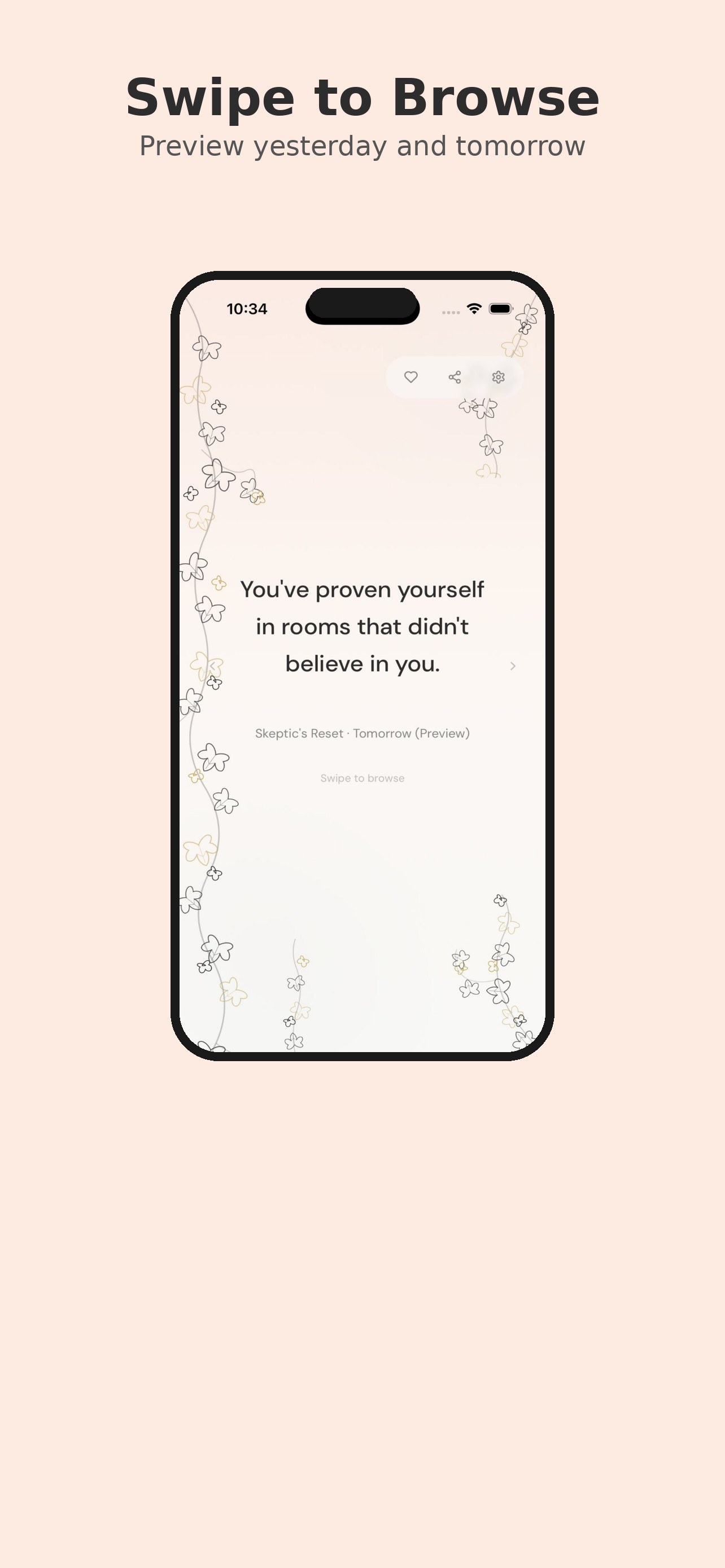 Quiet Start: Daily Affirmation screenshot 4