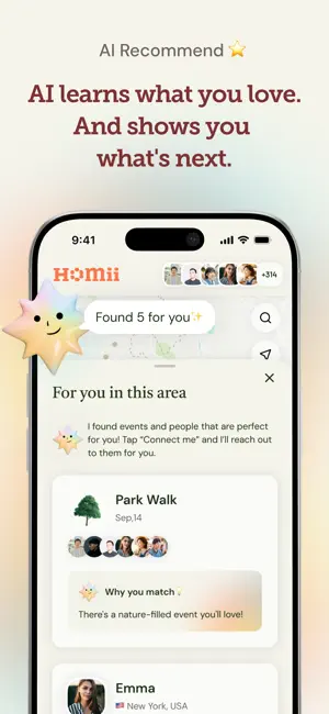 Homii — Find Your People IRL screenshot 4