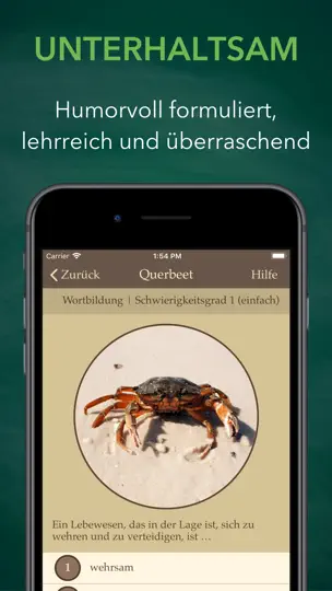 Screenshot von Dativ, Genitiv & Co. auf dem iPhone 4