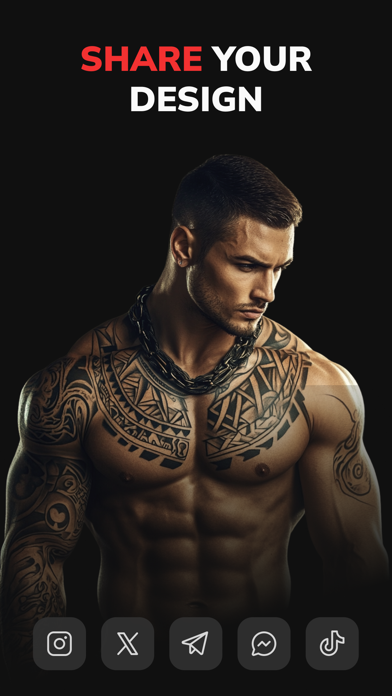 Ink Design - AI Tattoo Creator Screenshot
