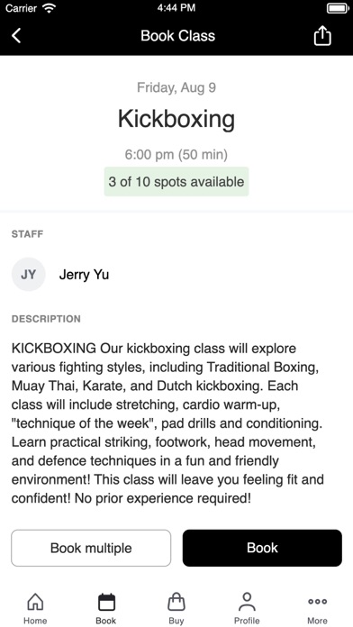 VIP Fitness & Lifestyle Screenshot