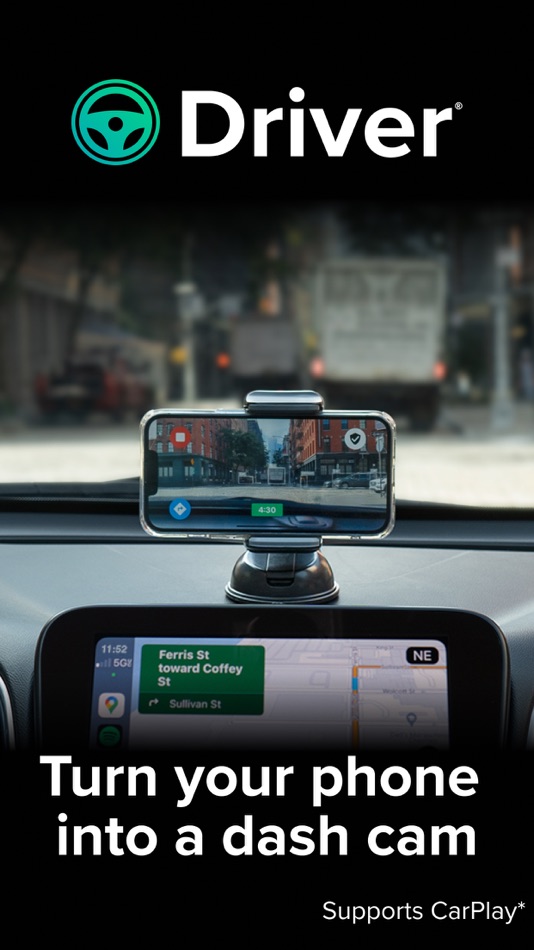 #1. Driver: Driving & Dash Cam App (iOS) 由: Driver Technologies Inc.