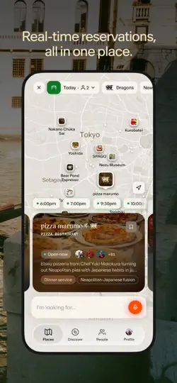 Screenshot von Places: Curated Travel Guide auf dem iPhone 6