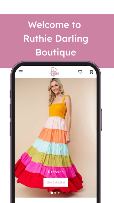 Ruthie Darling Boutique iPhone screenshot 1 - Shopping app