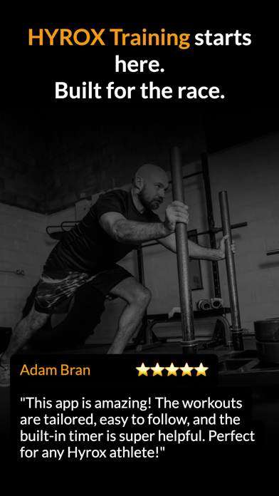 TrainRox - Hyrox Workout iPhone screenshot 7 - Health & Fitness app