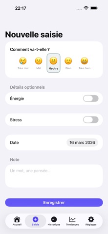 TrackingMood screenshot