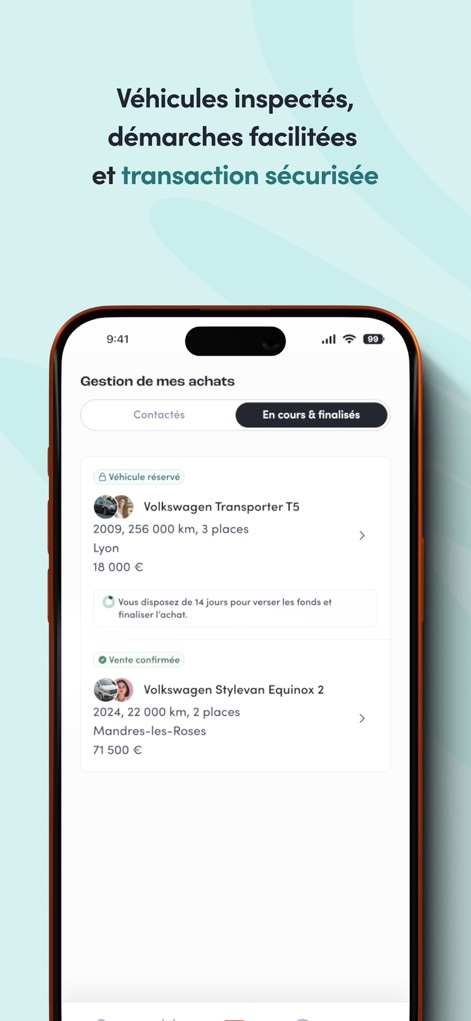 Wikicampers - 購入手続きの進行状況をリアルタイムで確認できる管理画面と、資金の送金期限に関する明確な指示により、ユーザーは安心して取引を完了できます。