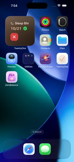 Скриншот TwentyOne: Трекер привычек на iPhone 2