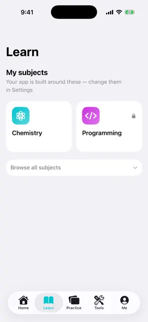 Study Master: Flashcards & AI screenshot 1