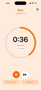Cadence: Run Walk Timer screenshot