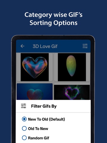 GIF Collection & Maker iPad screenshot