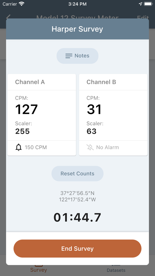 #2. Counts.Pro Ratemeter (iOS) 由: Antrim Creek