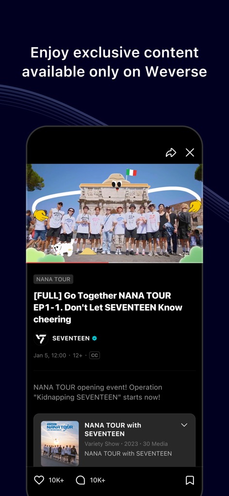 Weverse: Connect with Artists - Exclusive Media Access