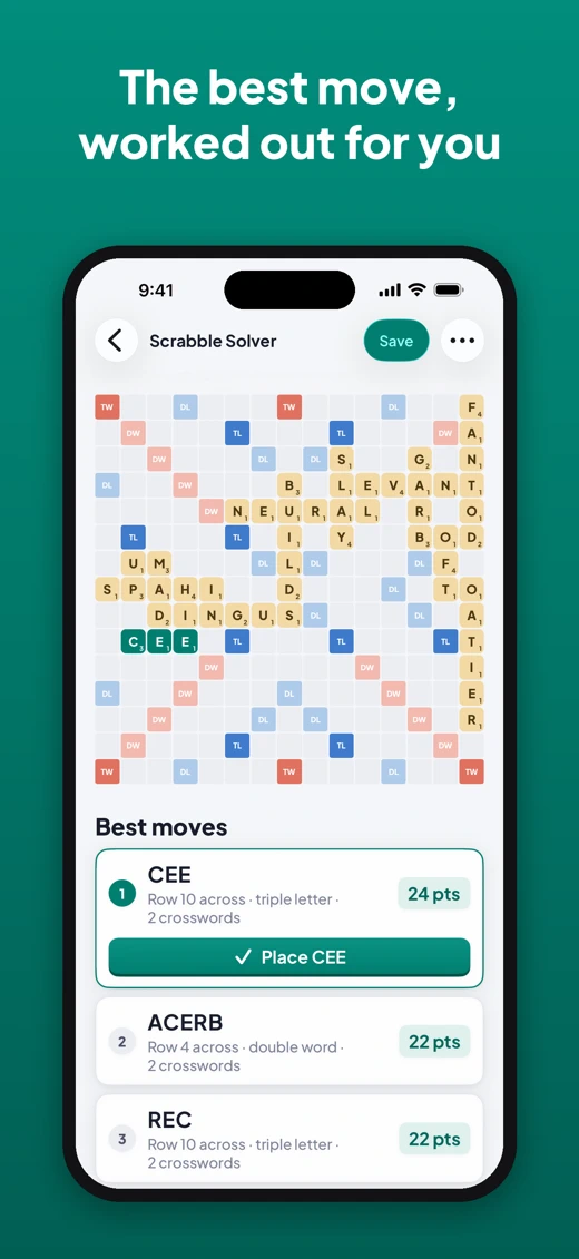 The Word Finder search result