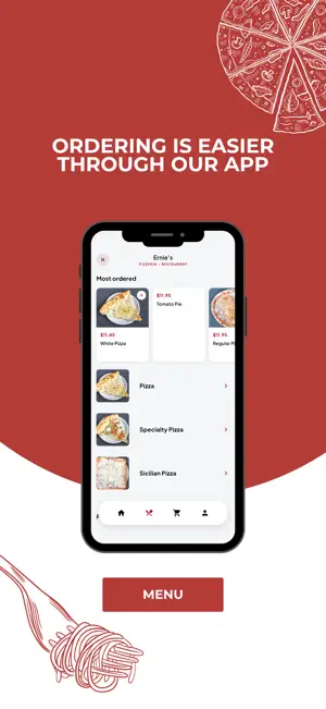 Ernie's Pizza & Restaurant screenshot 3