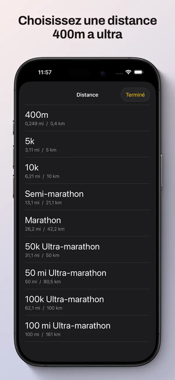 Screenshot #3 pour Calculateur de rythme simple