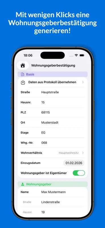 Immo Protokoll screenshot 6 of 6