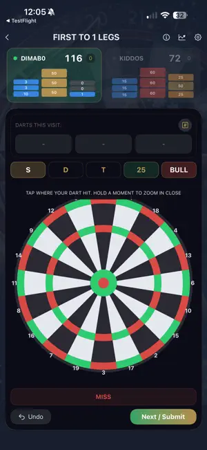Artemis Darts screenshot 3