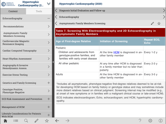Screenshot #5 pour ACC Guideline Clinical App