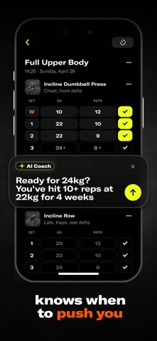 Gymmate: AI Workout Tracker Screenshot 6 of 10