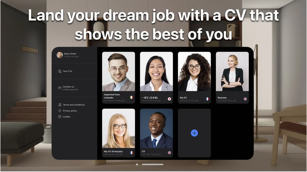 Resume AI – Intelligent CV App screenshot 1