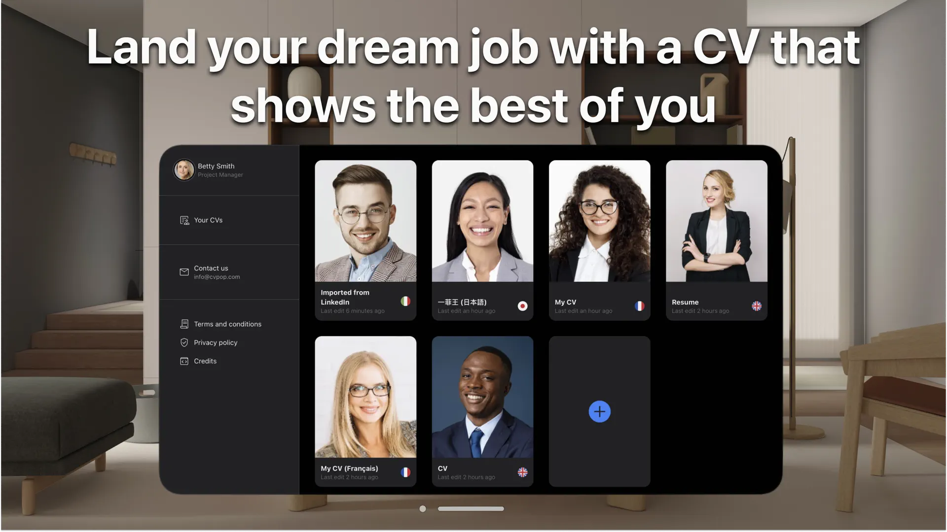 Resume AI – Intelligent CV App screenshot