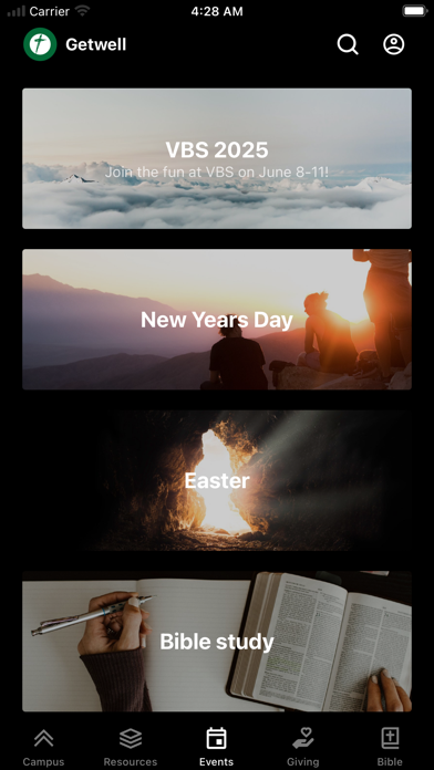 App screenshot