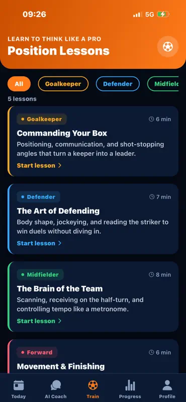 SoccerMind screenshot 3 of 8