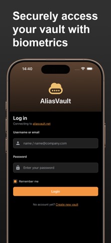 AliasVault screenshot