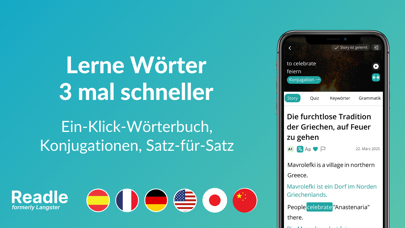Sprachen lernen mit Readle screenshot 3