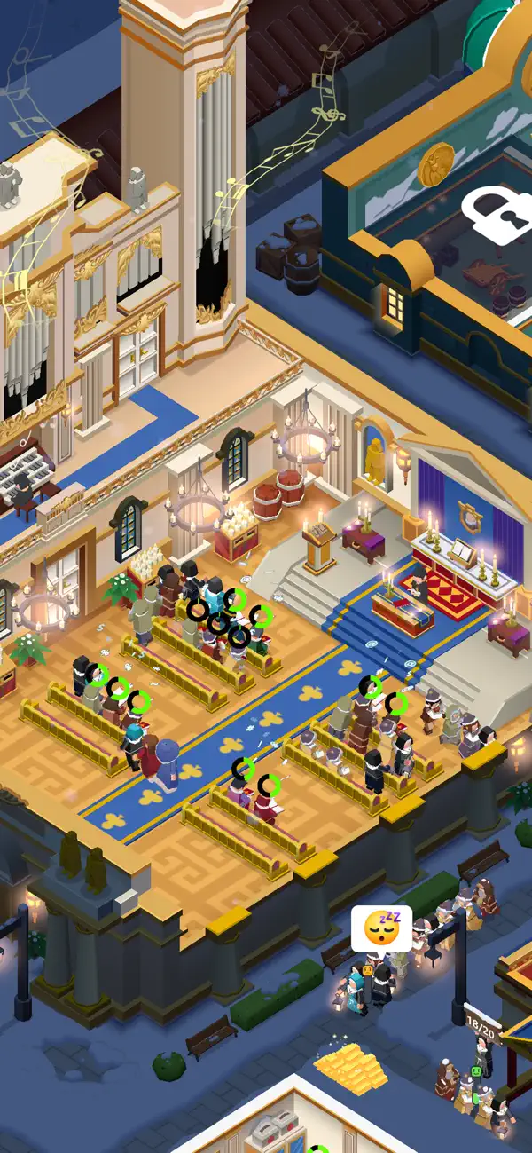 Idle Nuns Tycoon iOS Mod IPA screenshot 2 - iOS game interface