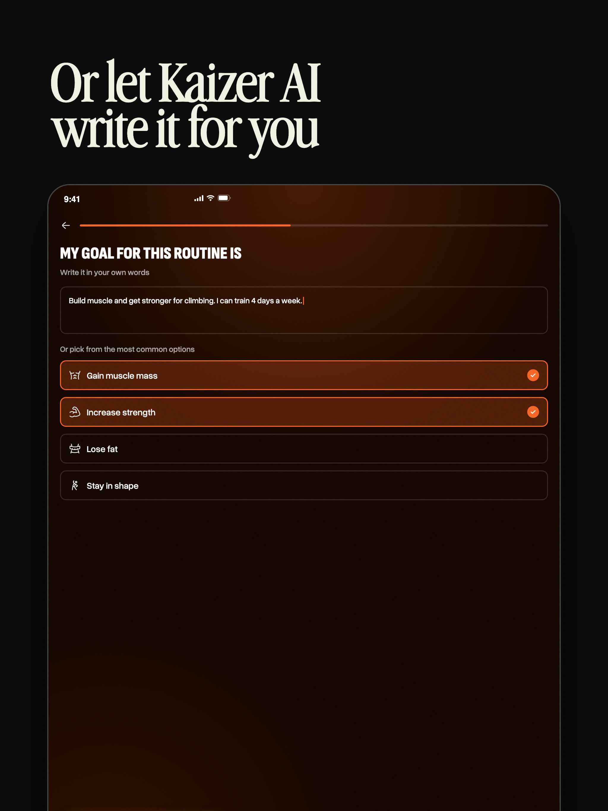 Kaizer: Your Personal Trainer screenshot 19