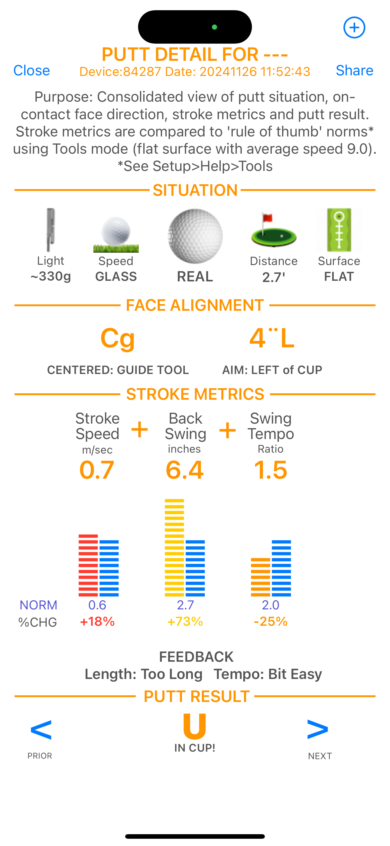 Putt Preview AR Putting: iOS26