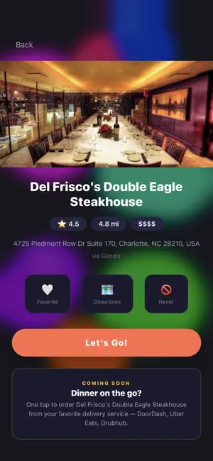 Chews — Restaurant Picker screenshot 4