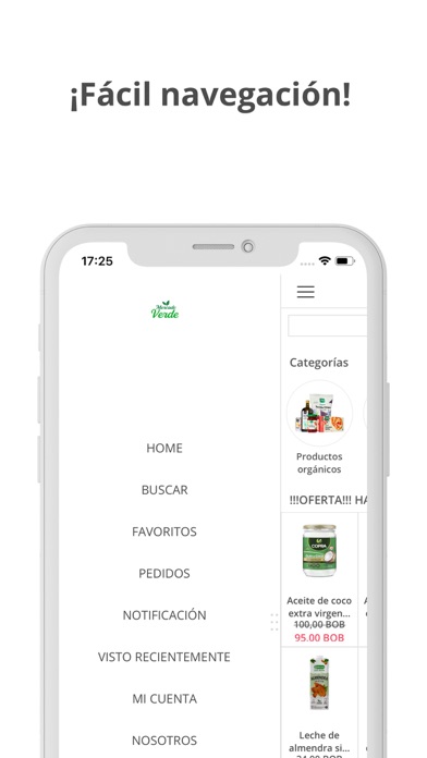 Mercado Verde Screenshot