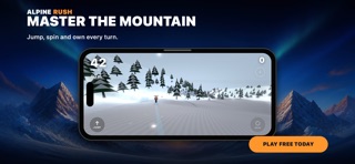 AlpineRush: Snow Slide iPhone screenshot