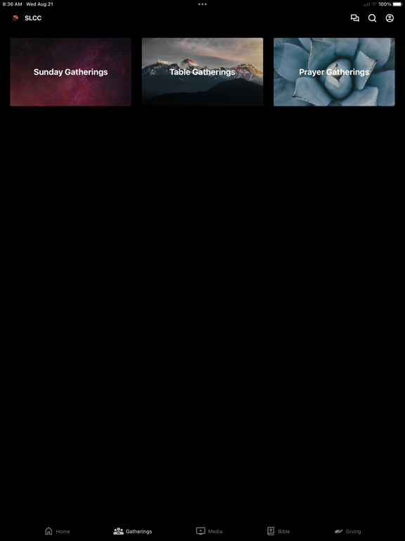 Salt & Light Christian Church iPad screenshot 2 - Education app