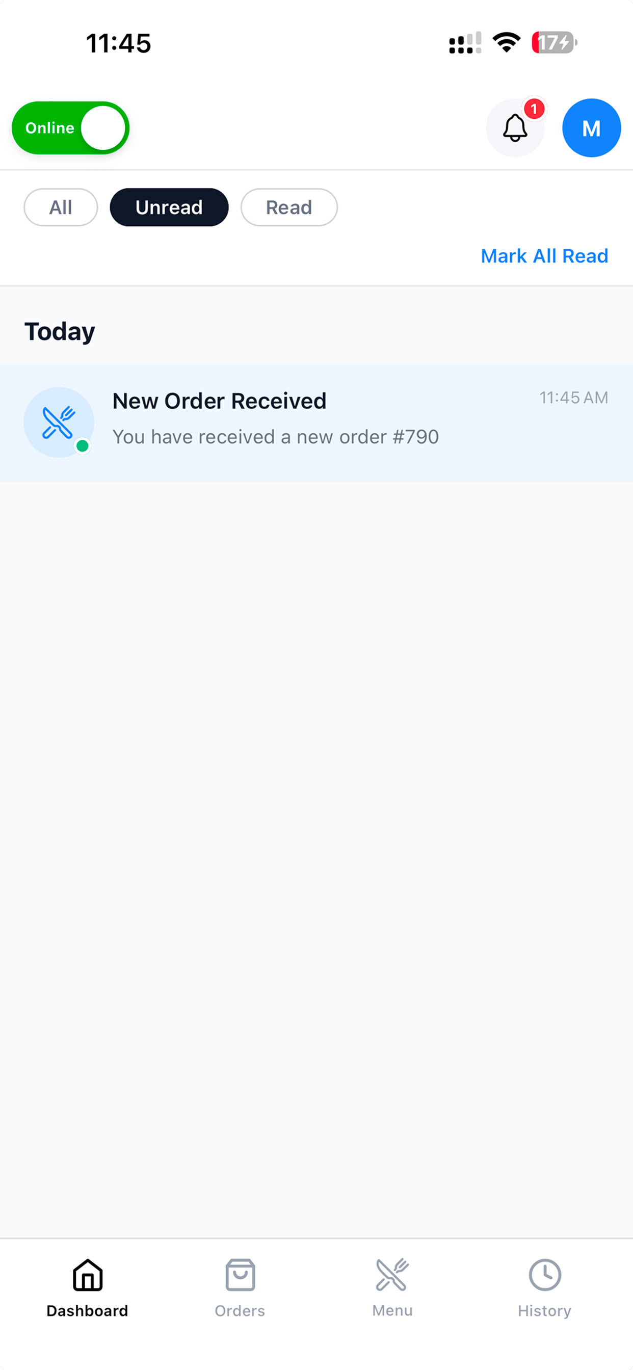 Goory Restaurant App screenshot 5