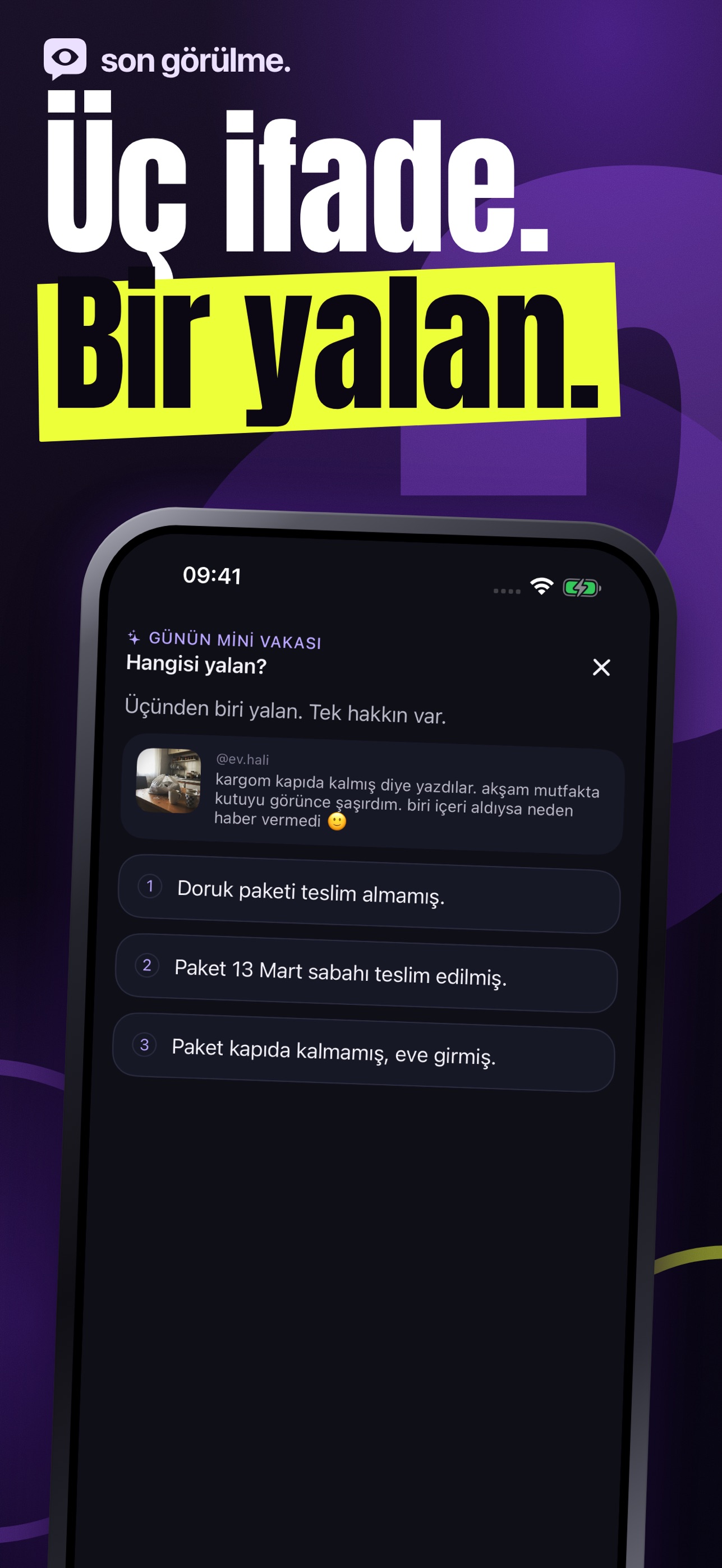 Screenshot 4 of son görülme. Stalk Oyunu